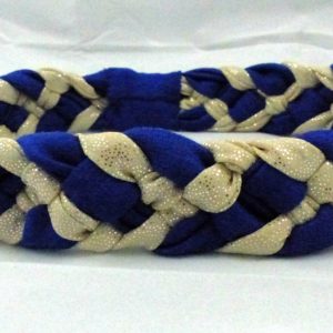 headband-tresse-bleu-et-beige-paillettes-les-crea-de-marie