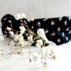 Headband Les Crea de Marie Collection Giulietta Noir et jolis triangles
